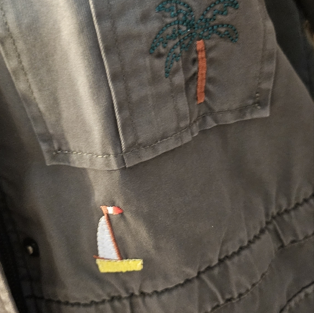 Joie Iban Patchwork Cotton Utility Jacket - image 8